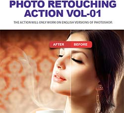 PS动作－照片美化：Photo Retouching Photoshop Action Vol-01